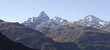 Panorama in Wiesen gegen Westen
